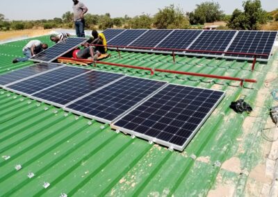 Installation solaire poste veterinaire de Koupela